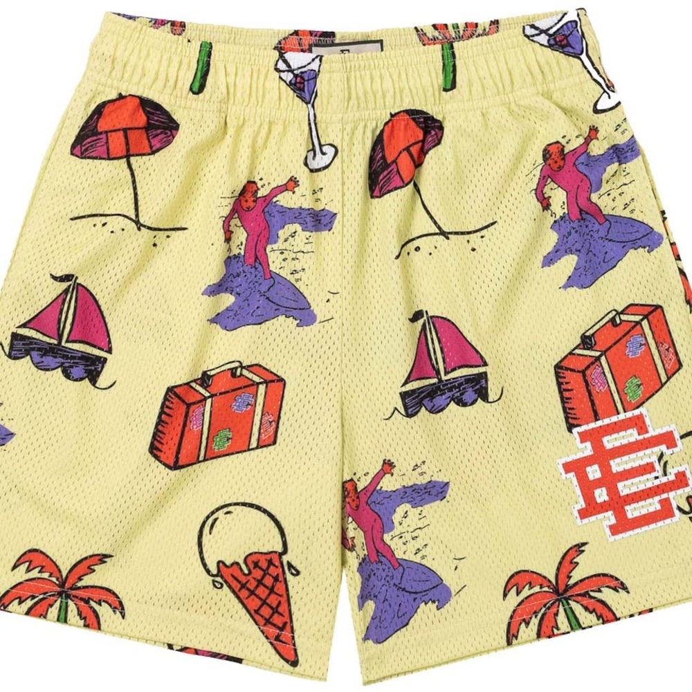 Eric Emanuel Ee Basic/Core Short Surf Yellow - image 1